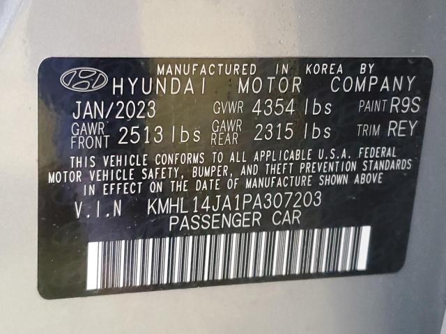 2023 HYUNDAI SONATA SEL - KMHL14JA1PA307203
