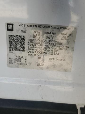 2020 CHEVROLET EQUINOX LT - 2GNAXKEV4L6128230