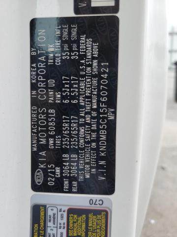 2015 KIA SEDONA LX - KNDMB5C15F6070421