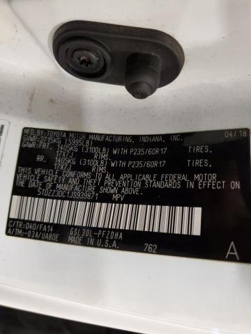 2018 TOYOTA SIENNA L 5TDZZ3DC1JS939871