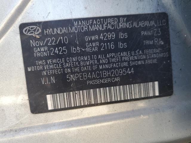 2011 HYUNDAI SONATA GLS - 5NPEB4AC1BH209544
