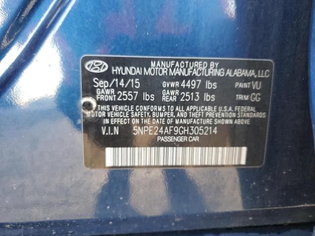 2016 HYUNDAI SONATA SE - 5NPE24AF9GH305214