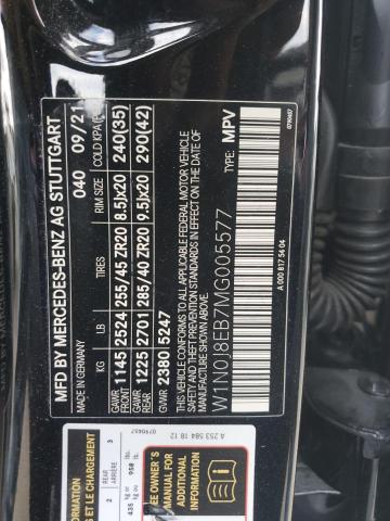 2021 MERCEDES-BENZ GLC COUPE - W1N0J8EB7MG005577