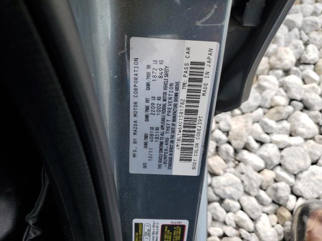 2012 MAZDA 3 S - JM1BL1W6XC1581782