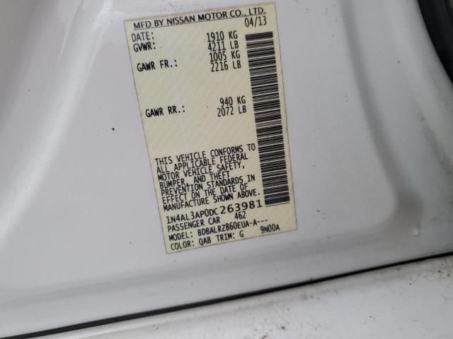 2013 NISSAN ALTIMA 2.5 - 1N4AL3AP0DC263981