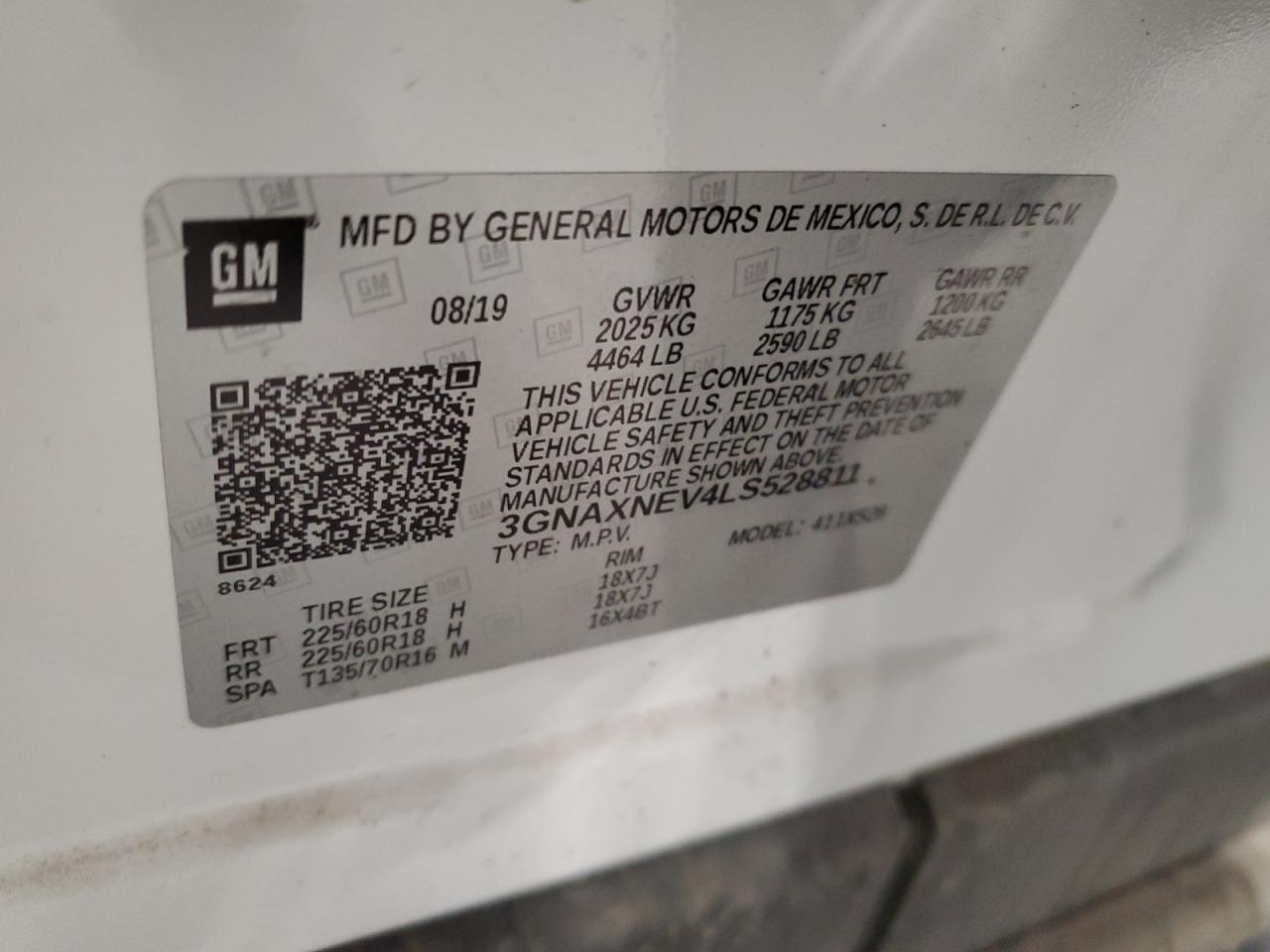 CHEVROLET EQUINOX PREMIER