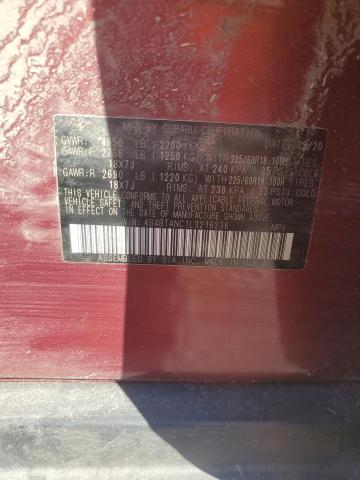 2020 SUBARU OUTBACK LIMITED #3296359158