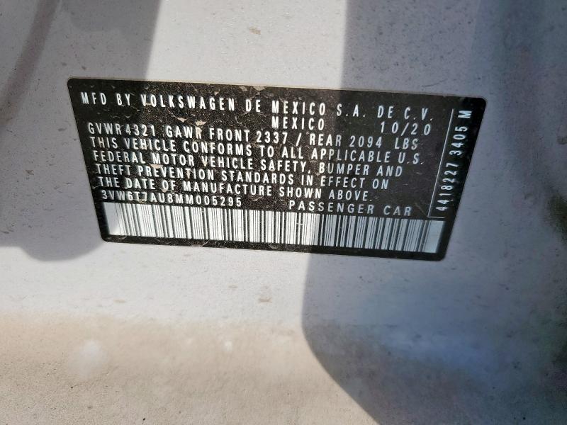 2021 VOLKSWAGEN GTI S - 3VW6T7AU8MM005295