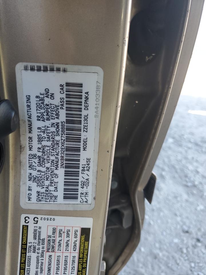 Lot #3276479168 2006 TOYOTA COROLLA CE