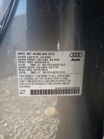 2010 AUDI Q7 PREMIUM - WA1LYAFE5AD006525
