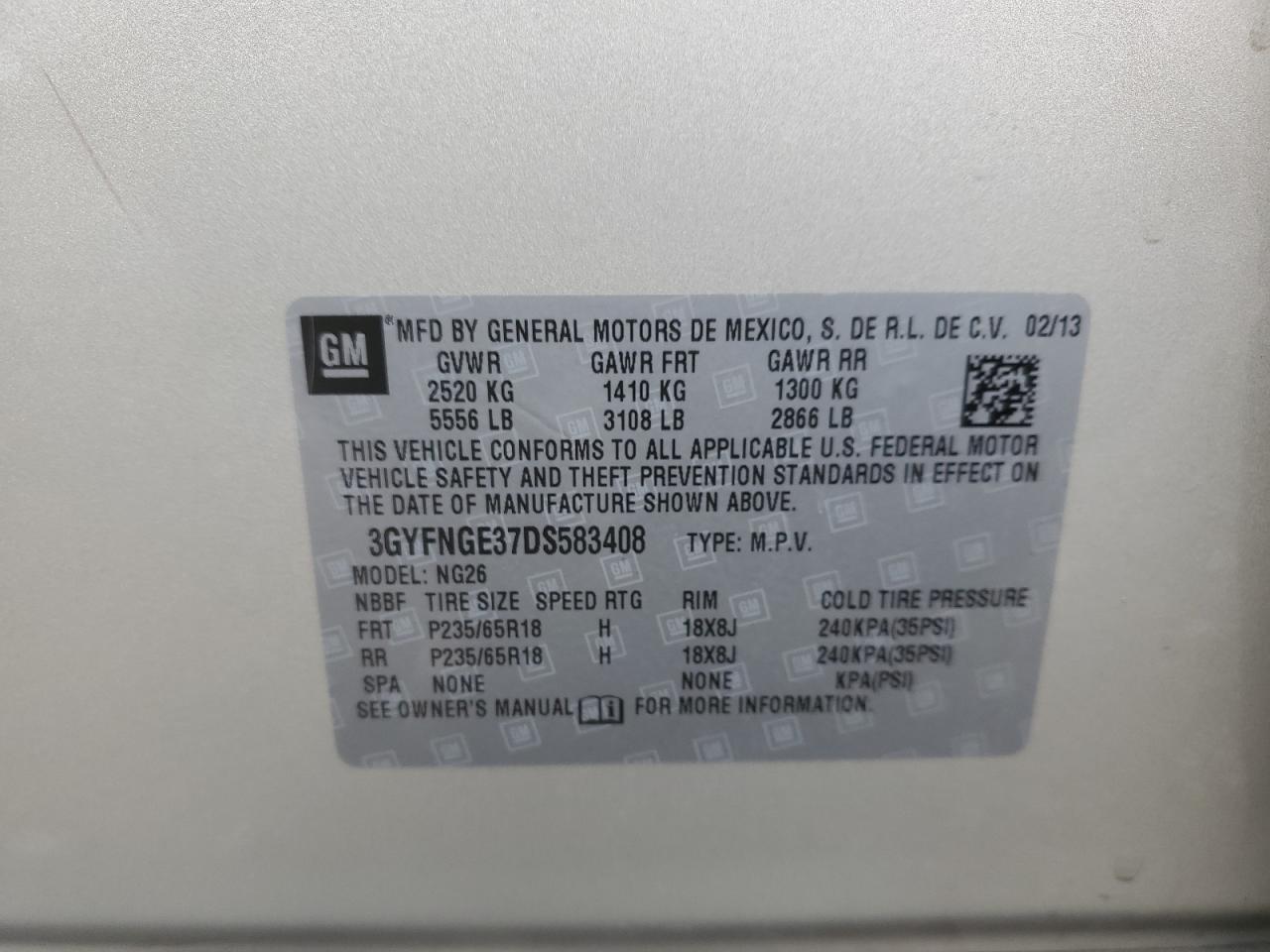 CADILLAC SRX LUXURY COLLECTION