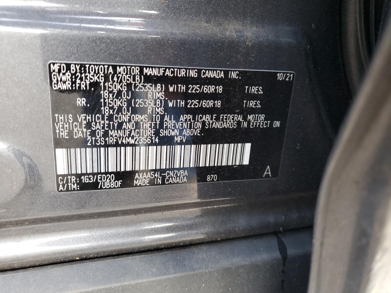 TOYOTA RAV4 TRD OFF ROAD