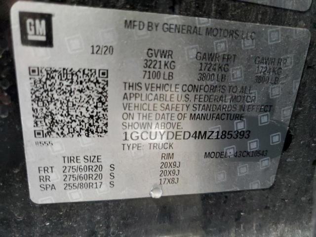 2021 CHEVROLET SILVERADO #3296355178