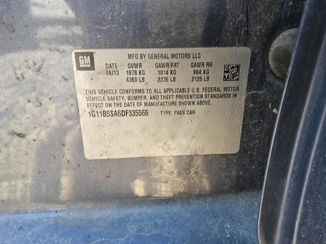 2013 CHEVROLET MALIBU LS #3308303198