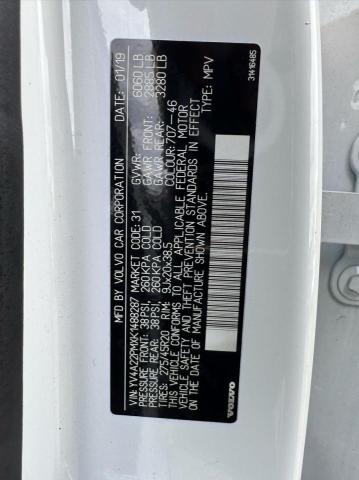 2019 VOLVO XC90 T6 R- - YV4A22PMXK1488287