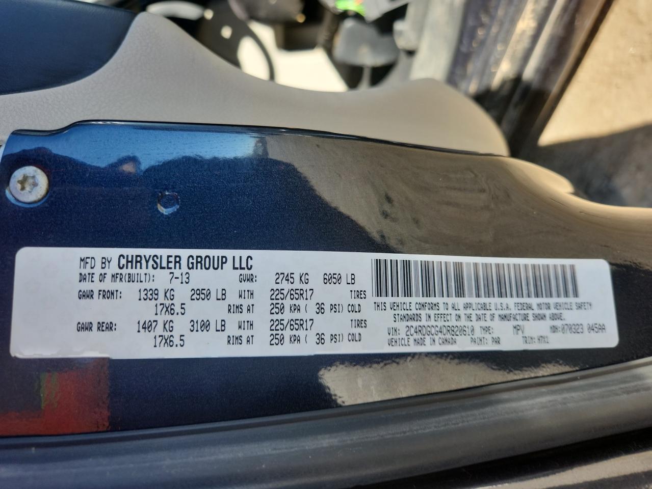 DODGE GRAND CARAVAN SXT