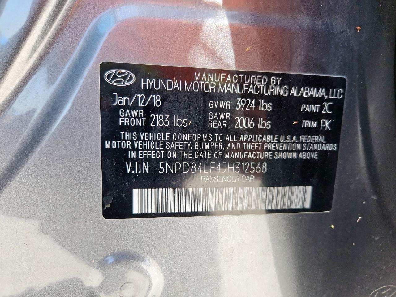HYUNDAI ELANTRA SEL