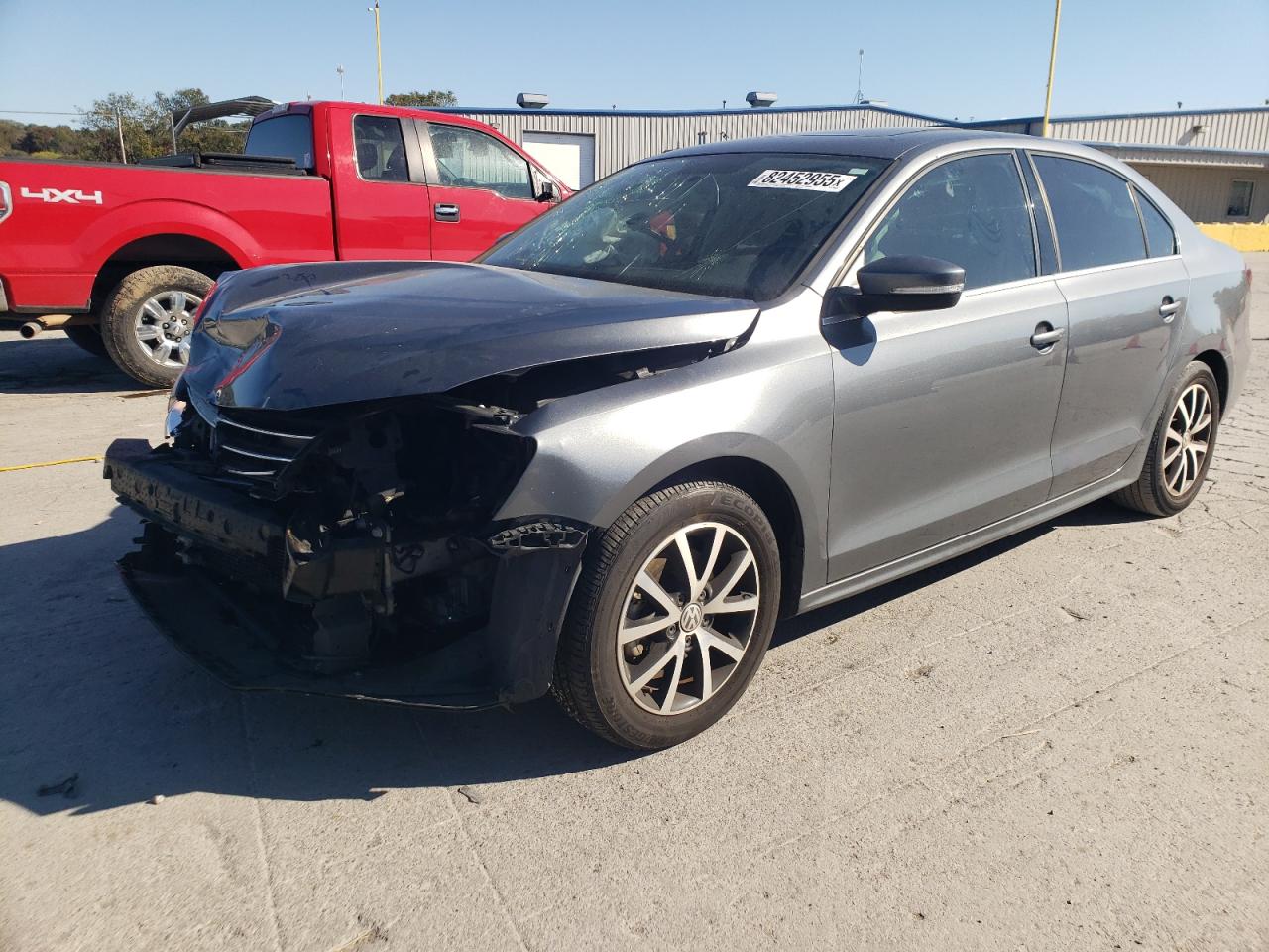 Lot #3301774346 2017 VOLKSWAGEN JETTA SE