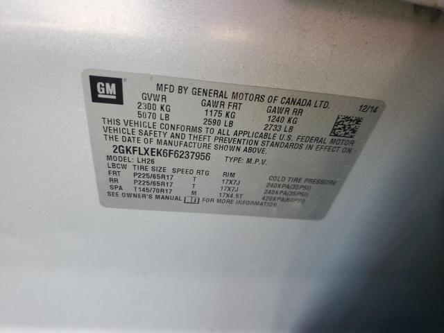 2015 GMC TERRAIN SL #3297219402