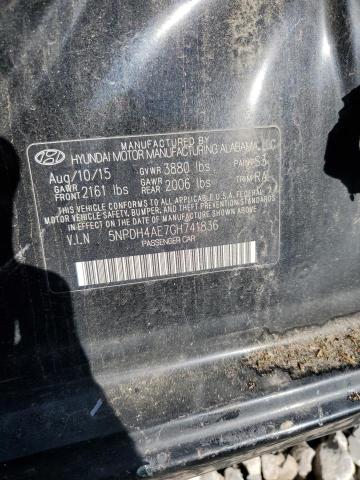 2016 HYUNDAI ELANTRA SE #3290246297