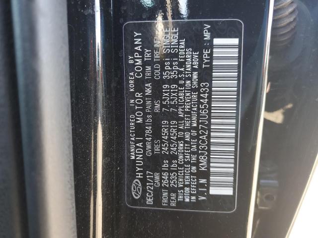 2018 HYUNDAI TUCSON VAL - KM8J3CA27JU654433