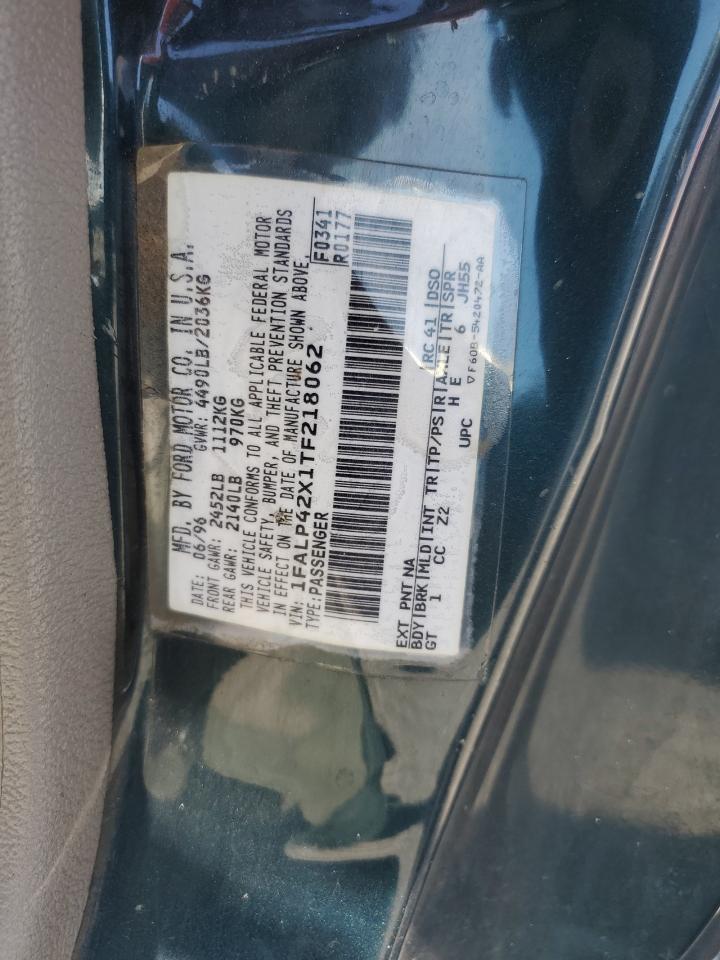 Lot #3284027813 1996 FORD MUSTANG GT