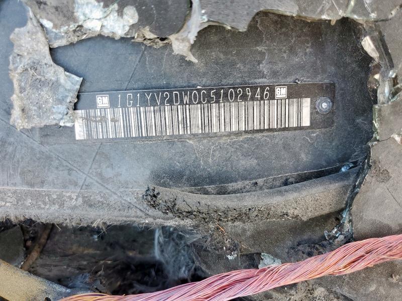 2012 CHEVROLET CORVETTE G - 1G1YV2DW0C5102946