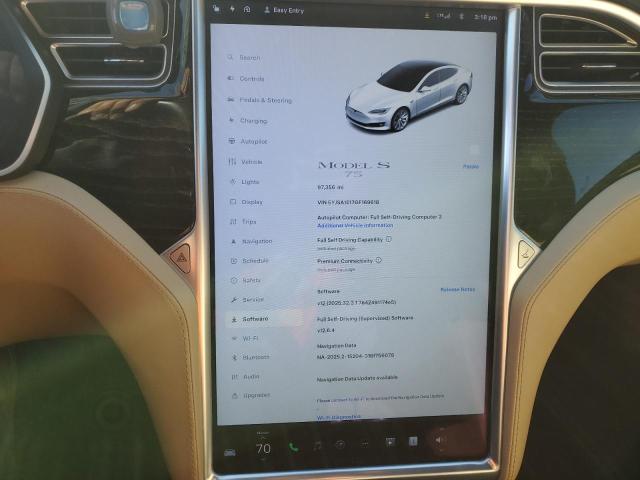 2016 TESLA MODEL S 5YJSA1E17GF169618