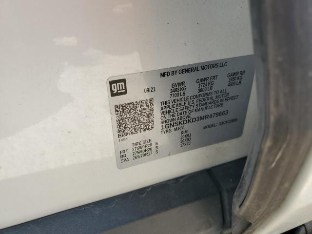 2021 CHEVROLET SUBURBAN K #3268403762