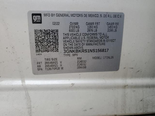 2022 CHEVROLET BLAZER RS #3292429558