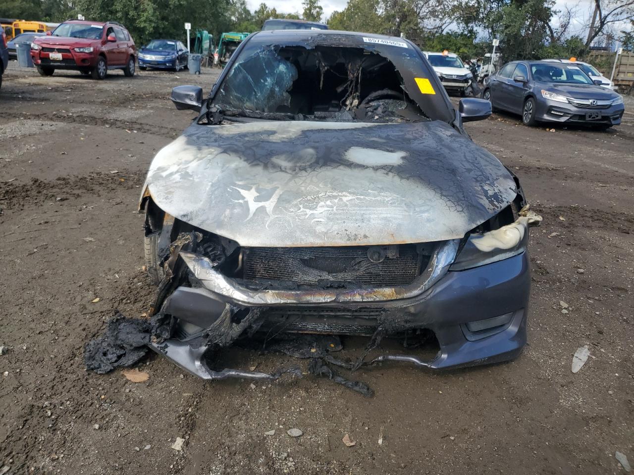 Lot #3310602306 2015 HONDA ACCORD EXL