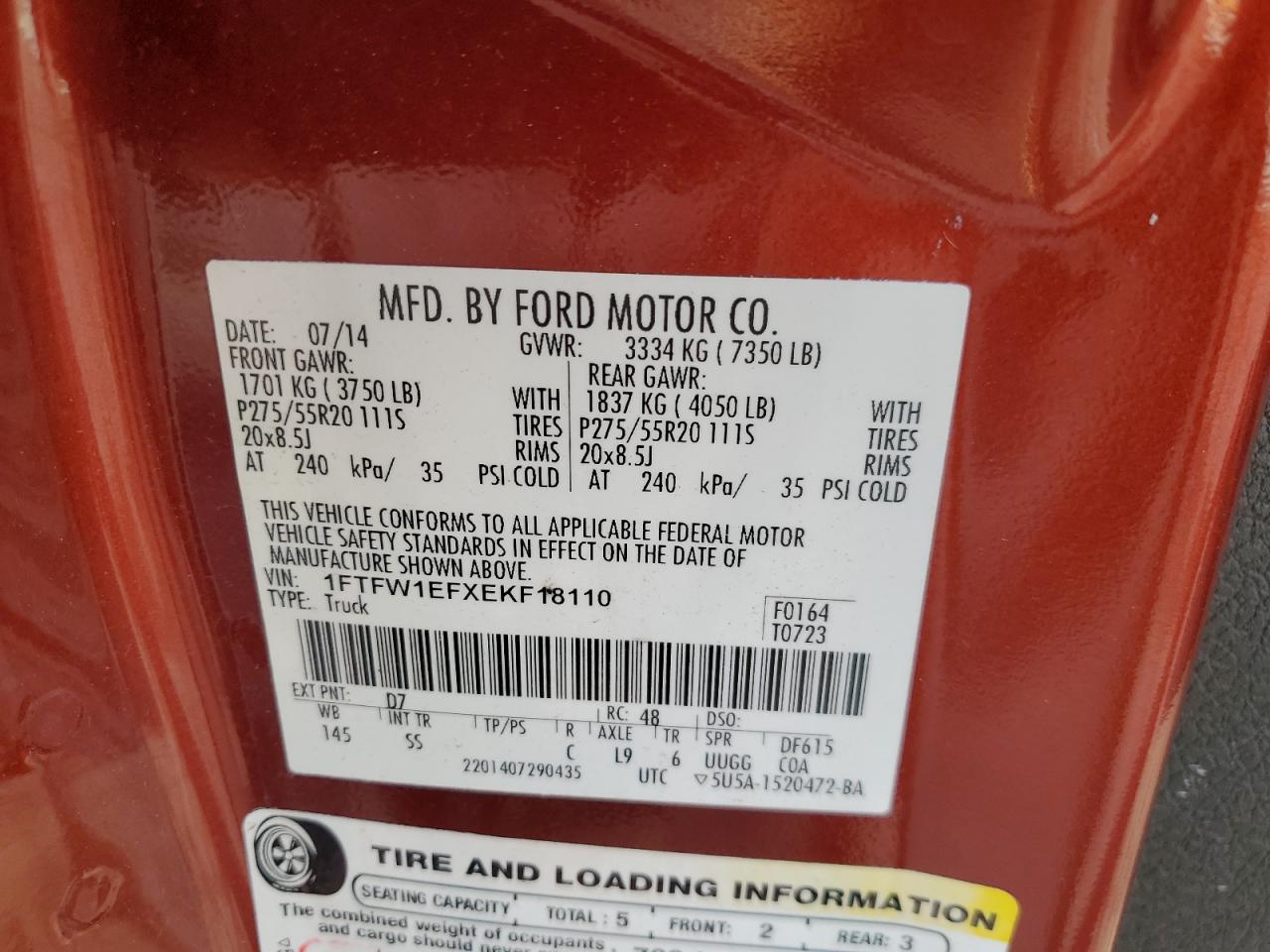 FORD F-150 SUPERCREW