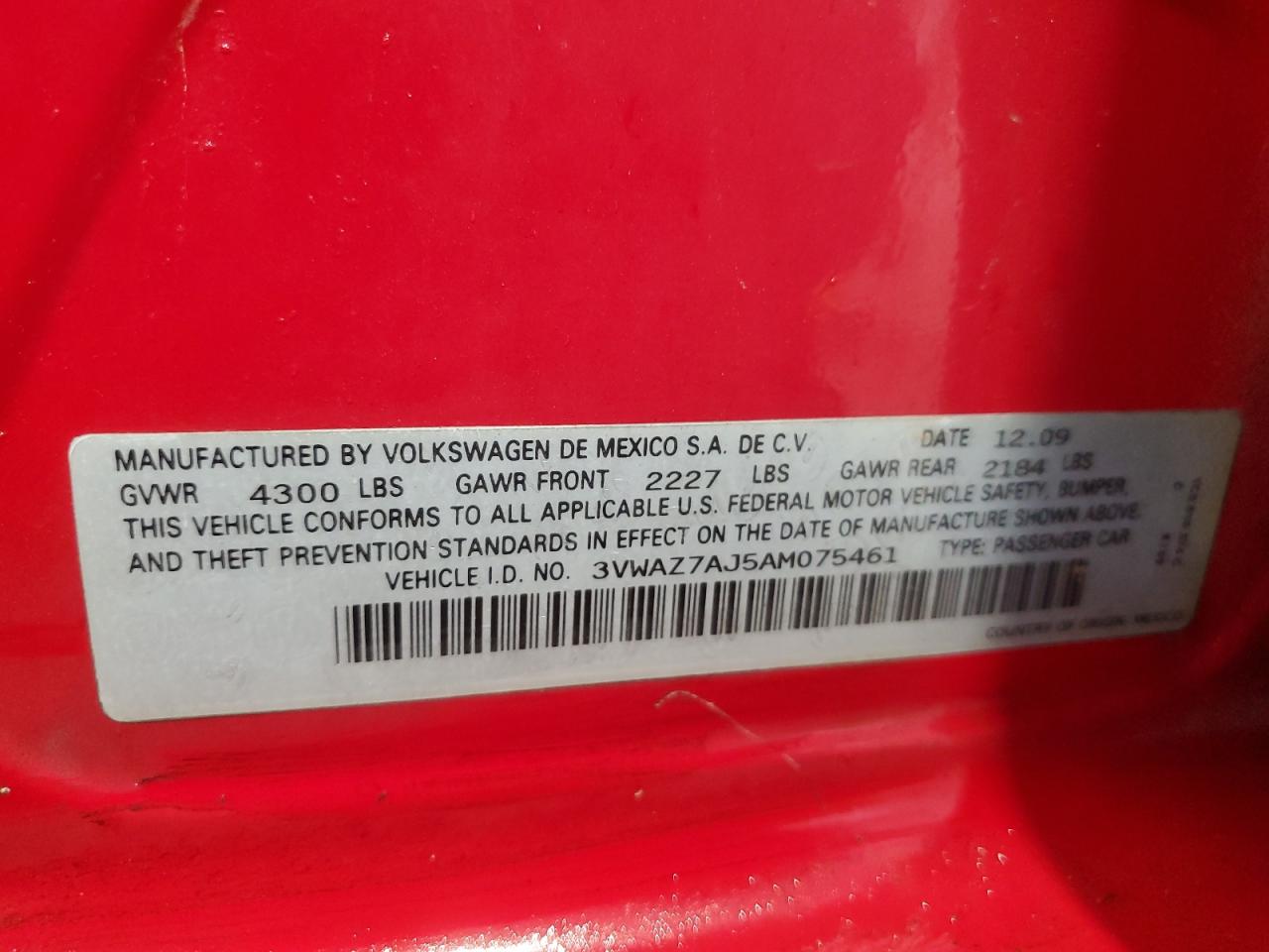 VOLKSWAGEN JETTA LIMITED