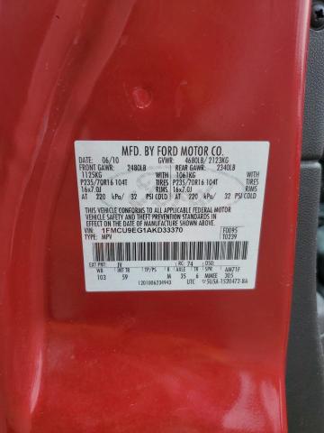 2010 FORD ESCAPE LIM #3284169551