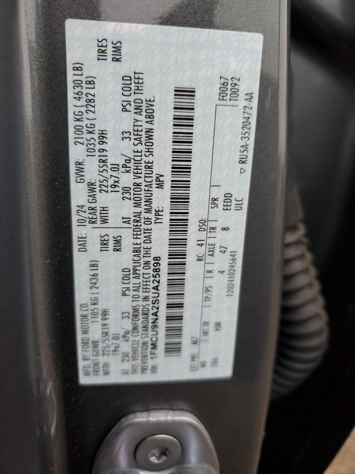 FORD ESCAPE ST LINE SELECT