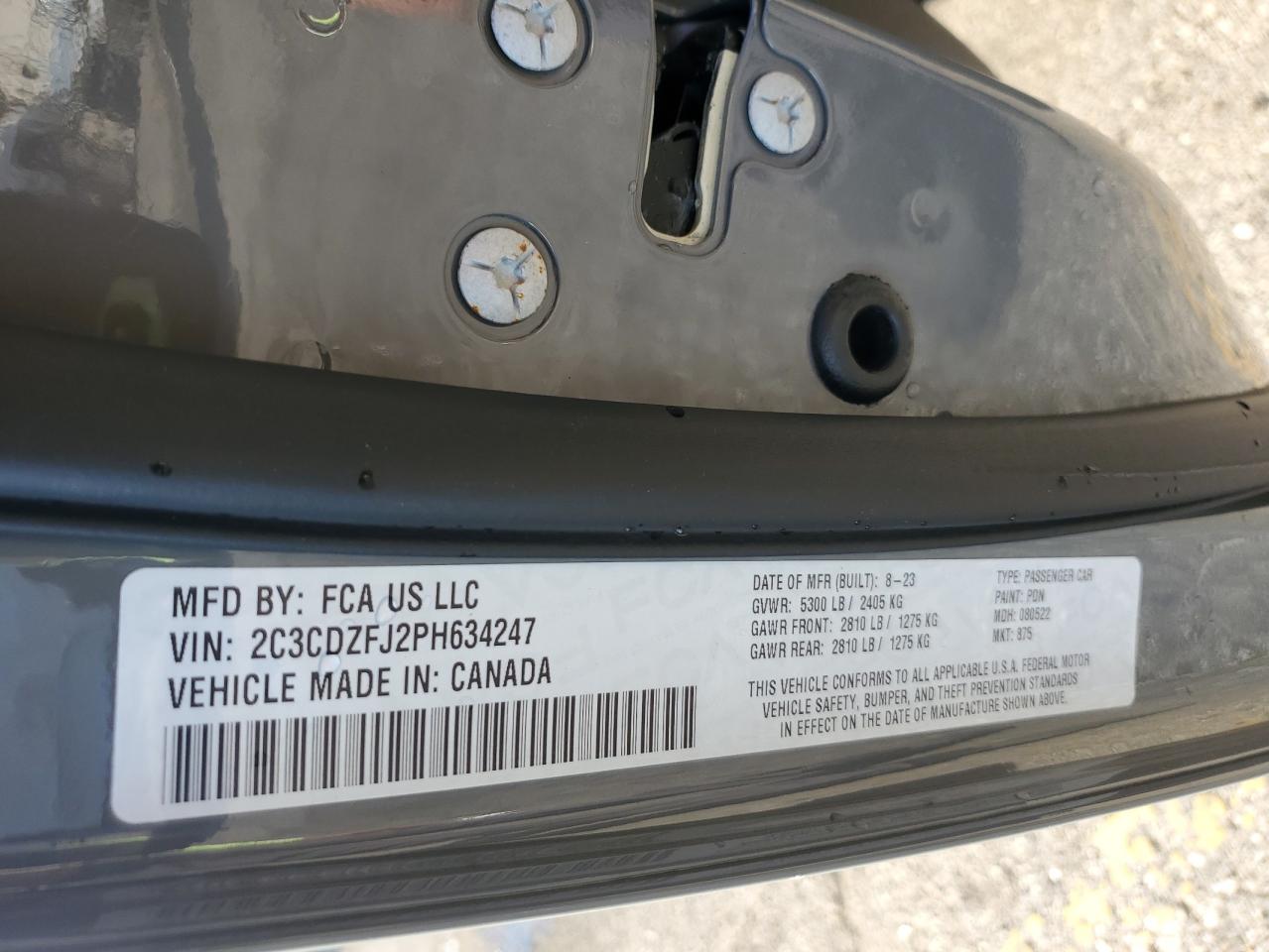 DODGE CHALLENGER R/T SCAT PACK