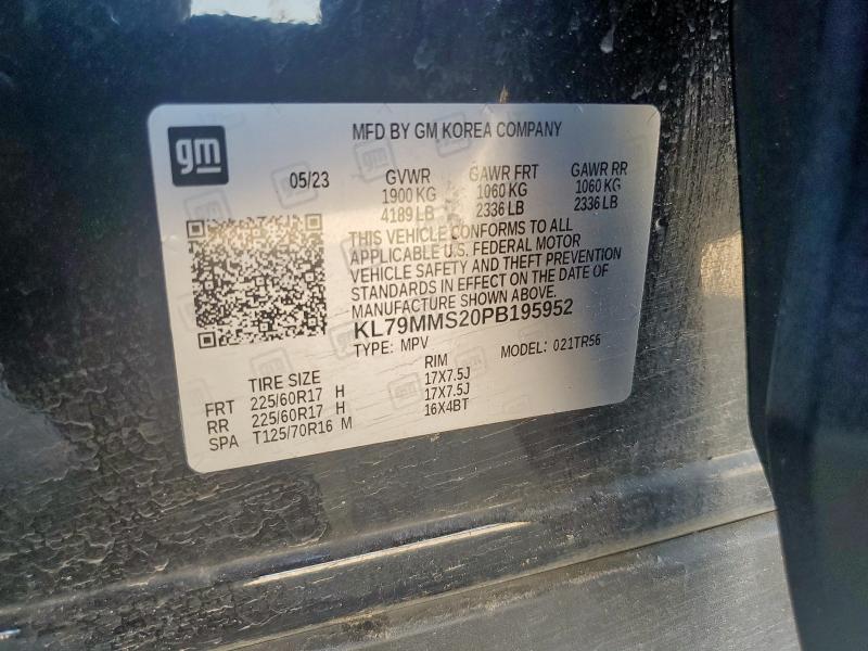 2023 CHEVROLET TRAILBLAZE - KL79MMS20PB195952