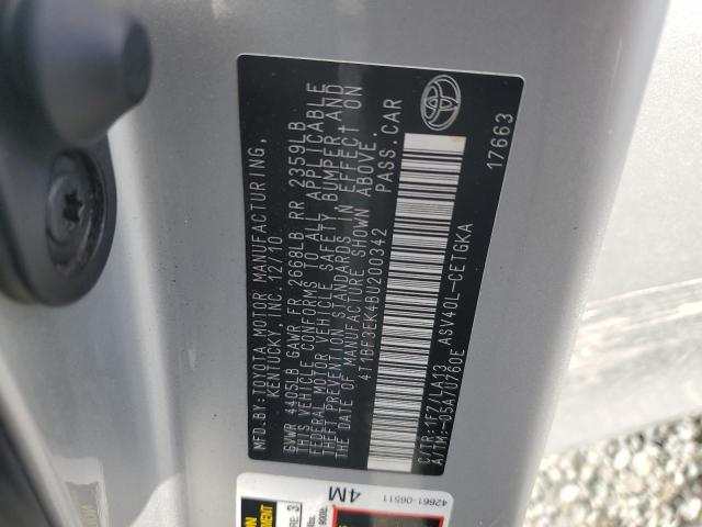 2011 TOYOTA CAMRY BASE - 4T1BF3EK4BU200342