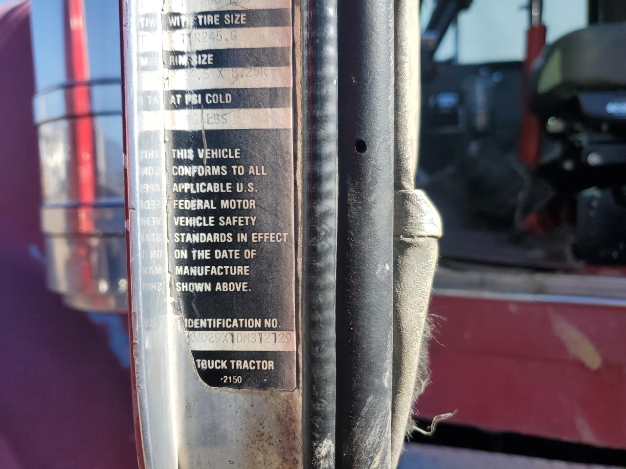 Lot #3270294976 1983 KENWORTH CONSTRUCT