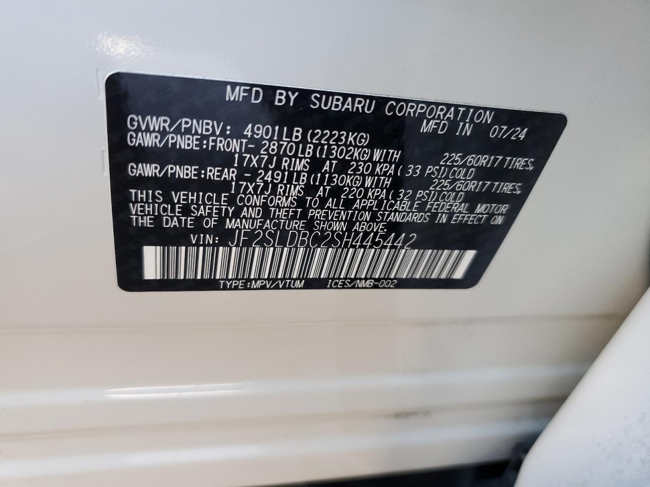 SUBARU FORESTER PREMIUM