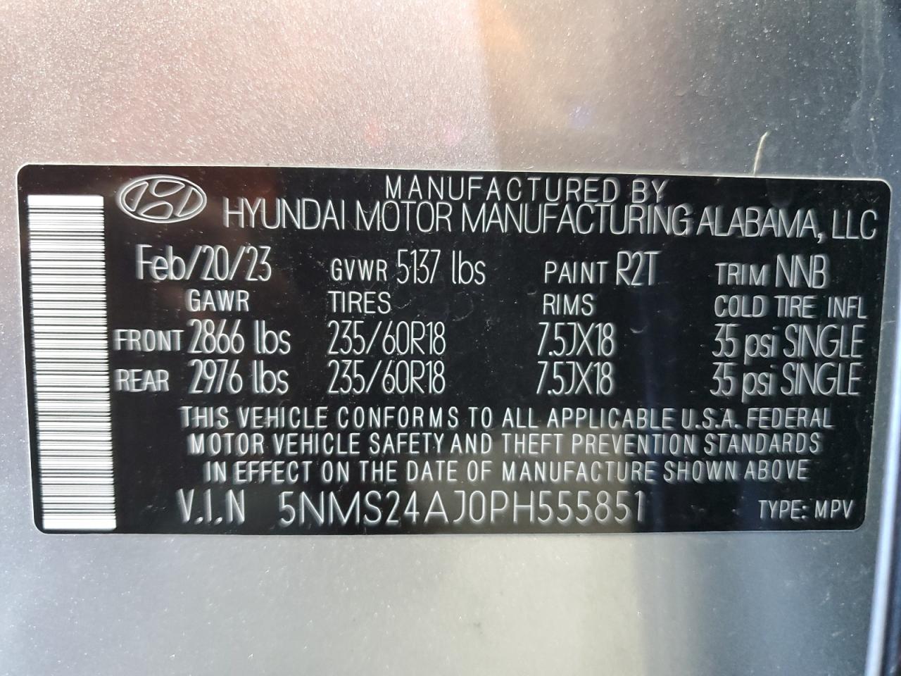 HYUNDAI SANTA FE SEL