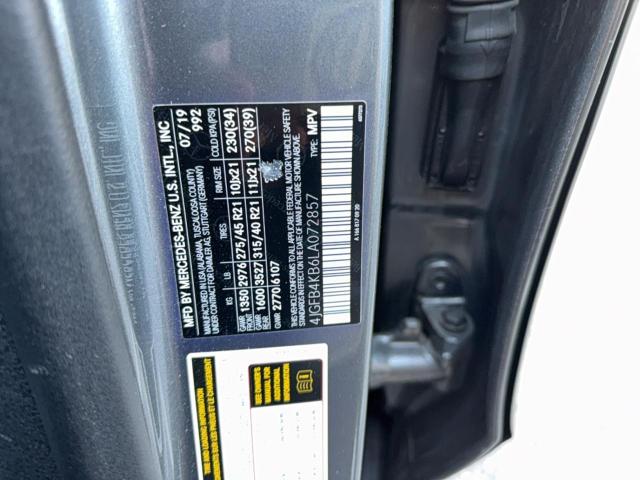 2020 MERCEDES-BENZ GLE 350 4M - 4JGFB4KB6LA072857