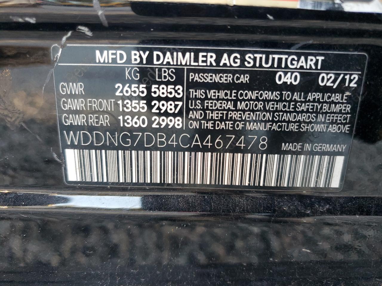 MERCEDES-BENZ S-CLASS 550