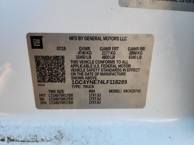 2020 CHEVROLET SILVERADO K2500 HEAVY DUTY LT #3291250965