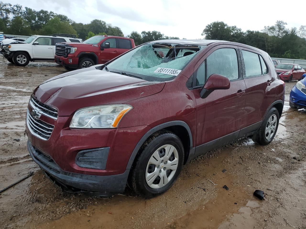 Lot #3286758343 2016 CHEVROLET TRAX LS