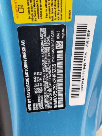 2019 MINI COOPER - WMWXP5C52K2H95235