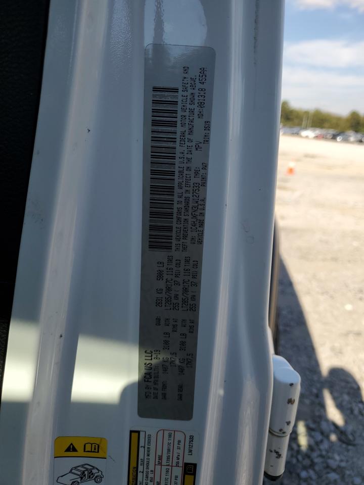 Lot #3311701269 2020 JEEP WRANGLER U