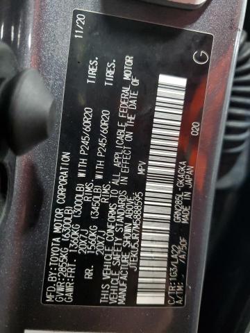 2021 TOYOTA 4RUNNER TR JTEKU5JR7M5888595