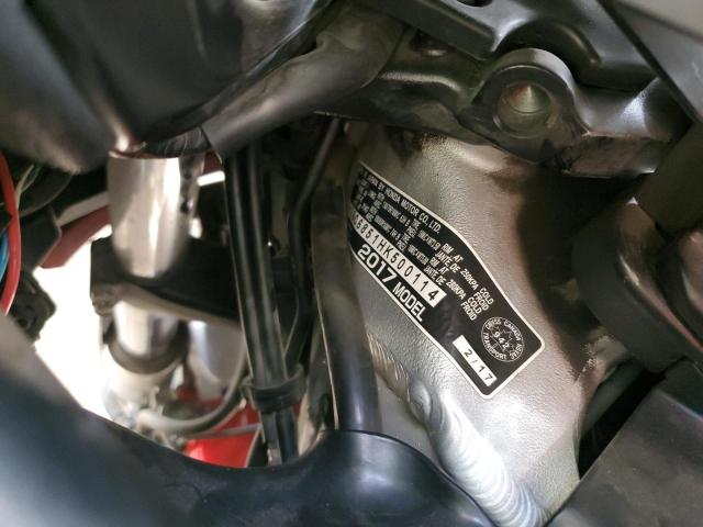 2017 HONDA GL1800 AD JH2SC6851HK500114