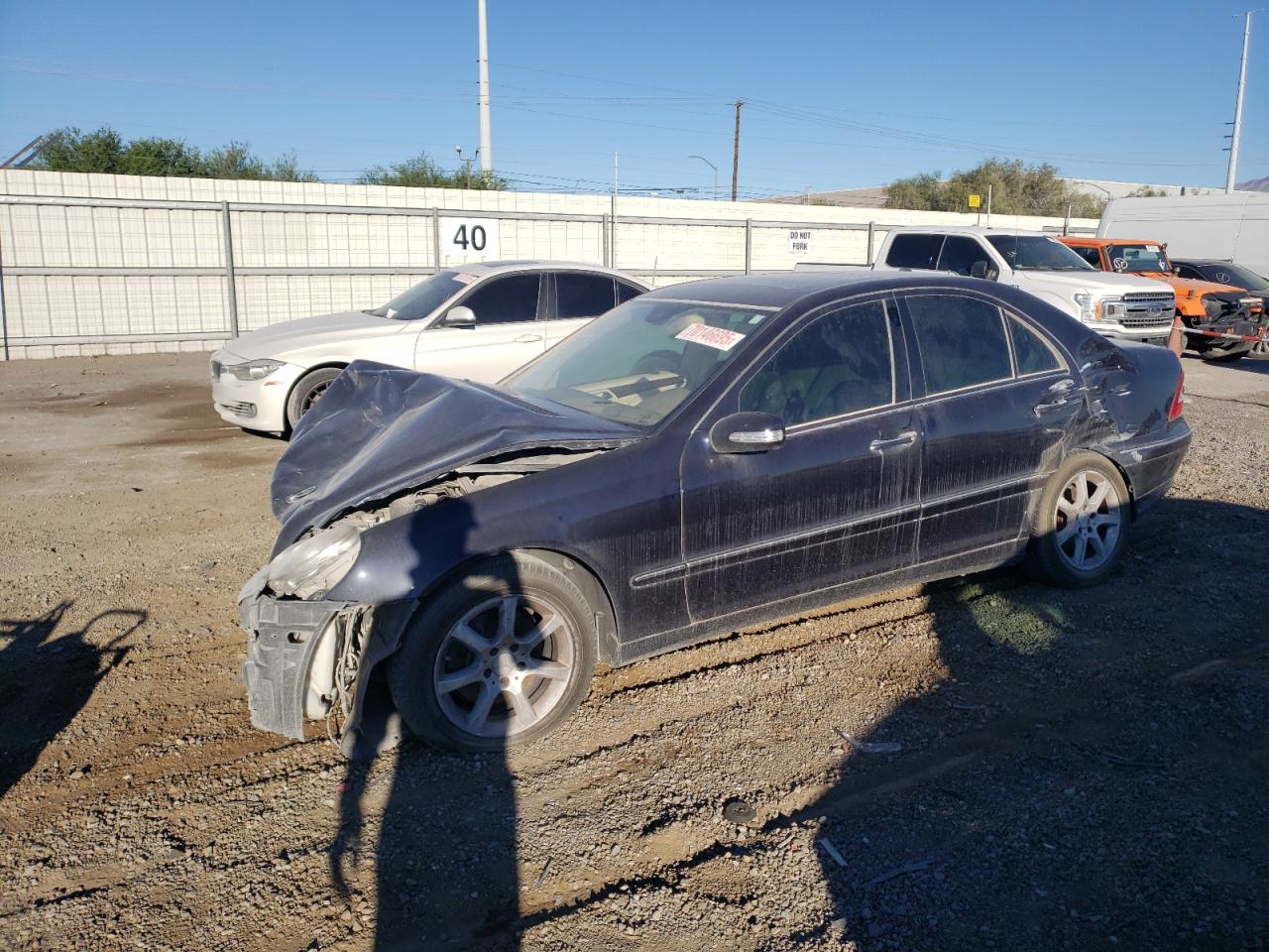 Lot #3265808279 2007 MERCEDES-BENZ C 280 4MAT
